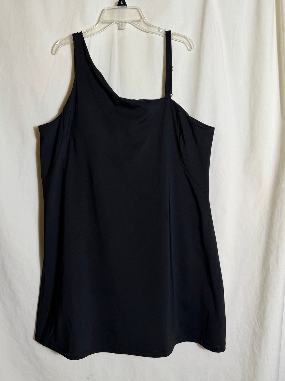 AVIA XXL Black Athletic Dress Built In Shorts Pockets Active Tennis Golf